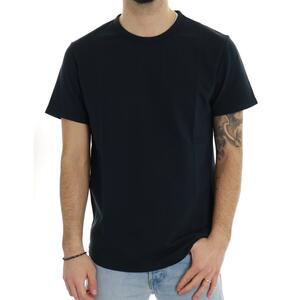 T-SHIRT PIQUET BLU